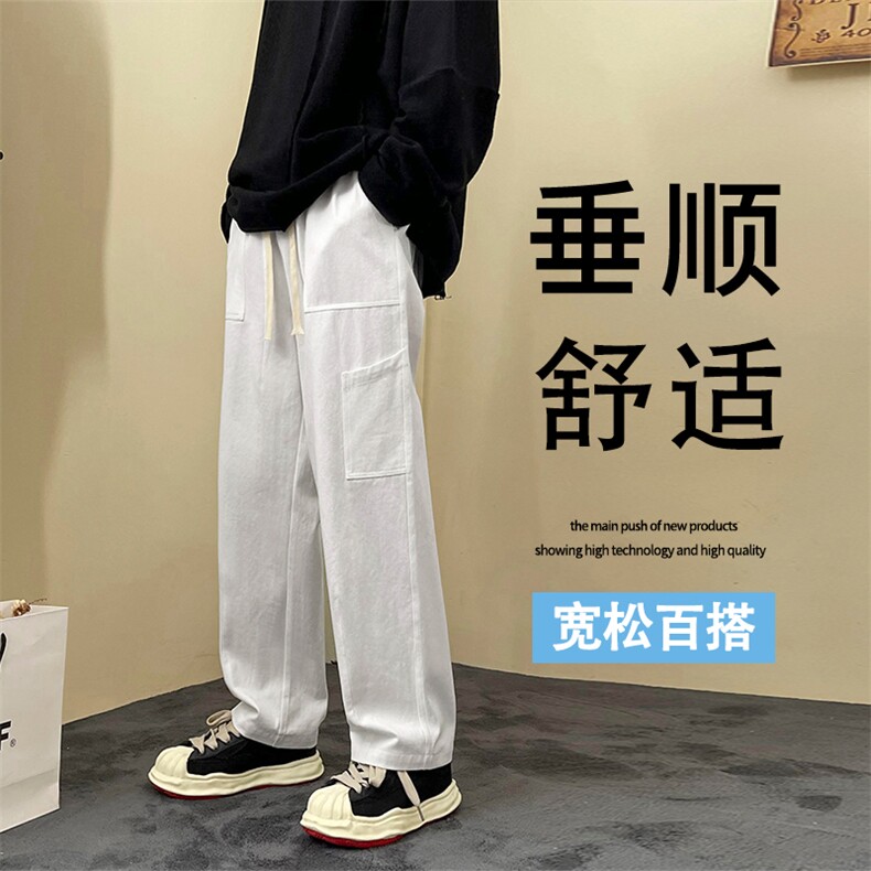 四季工装裤男款宽松休闲裤男美式宽松休闲裤A068-FKSK161-TP55,男装工装外套,电商A068