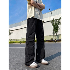 08美式工装速干伞兵裤复古宽松运动裤降落伞裤XZ211-1-K2336-P55，男装工装外套，星座211-1