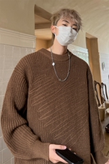 8XL-M特大码毛衣男高品质加厚宽松胖子毛衣针织衫MY1201P58控78，男装针织衫/毛衣，电商D206-1
