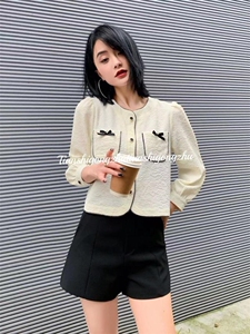 小香风上衣图片