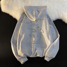 WY2092-P35加绒款-P40纯棉连帽卫衣男大码运动帽衫宽松薄外套男,男装卫衣,电商A040