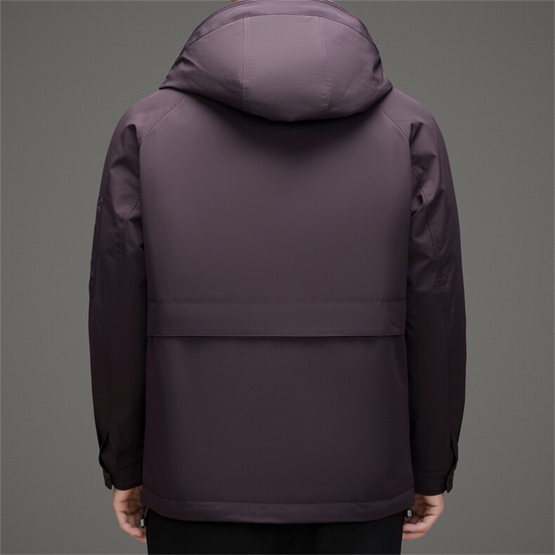 中年羽绒内胆派克服大衣男士一衣三穿拆卸羽绒内胆派克服羽绒服,男装羽绒服,钱塘723
