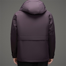 中年羽绒内胆派克服大衣男士一衣三穿拆卸羽绒内胆派克服羽绒服，男装羽绒服，钱塘723