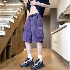 现货！夏季宽松工装短裤男抖音得物可送样-A061-EX50329-特批30，男装牛仔裤，电商A061