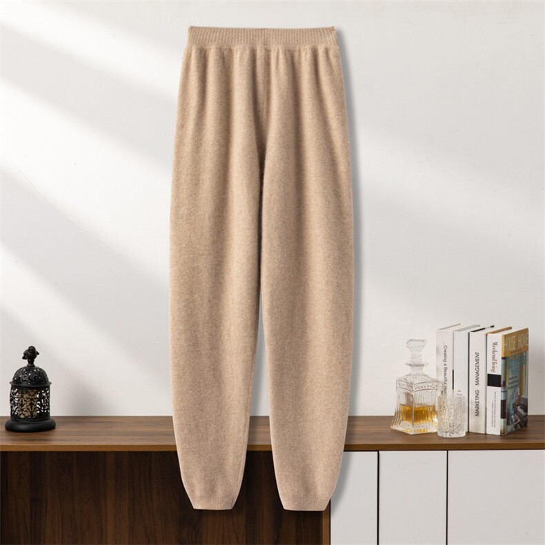 2025秋冬新款保暖加厚羊绒重工内穿裤，男装休闲裤，台绒羊绒