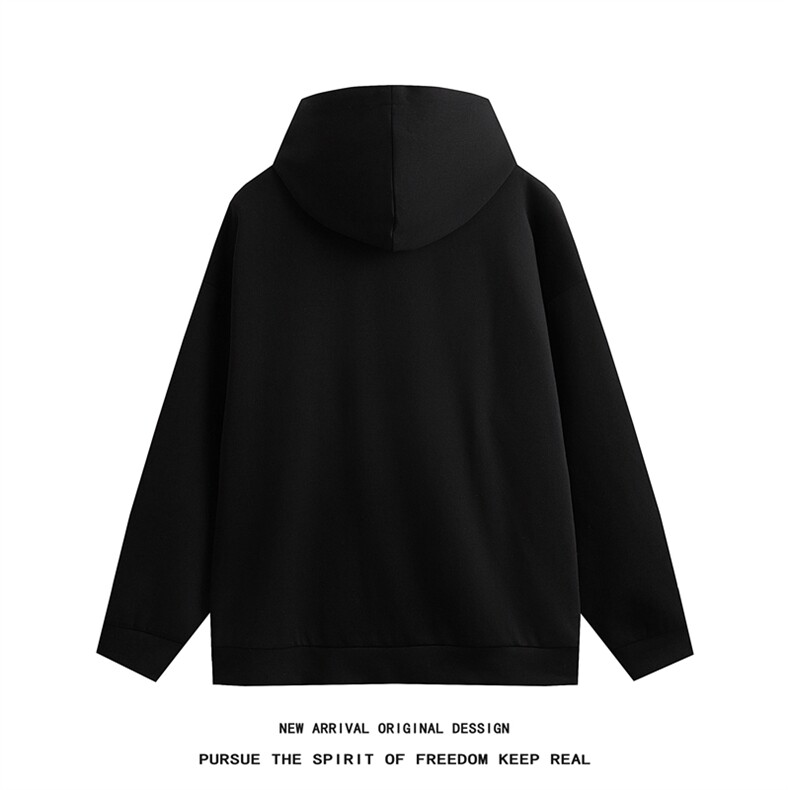 WY5001/P65春装新款高品质不起球连帽个性卫衣男潮流宽松上衣外套,男装卫衣,电商A141