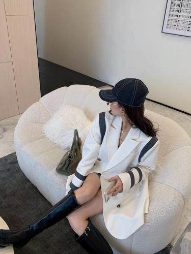 【春季新款】自制条纹西装，女装西装，F/TU