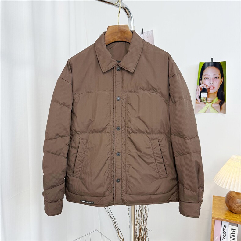 2025新款男士短款立领羽绒服  D213-28803-P239图片