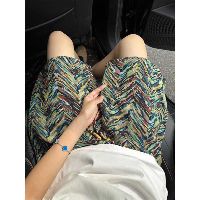 B221美式ins高街宽松民族风休闲短裤五分裤LK25559-特P28控58，男装牛仔裤，电商B221