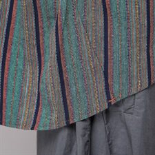 T恤竖条纹圆领2021年夏季短袖常规宽松时尚气质潮流优雅，女装T恤，独衣靓