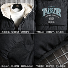 MY16050-P100加厚加绒衣男面包服男大码服男袄男外套男，男装棉衣，电商A040A