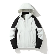 山系户外潮牌冬季冲锋衣男女可拆卸三合一防风西藏登山服外套，男装夹克，星座506B