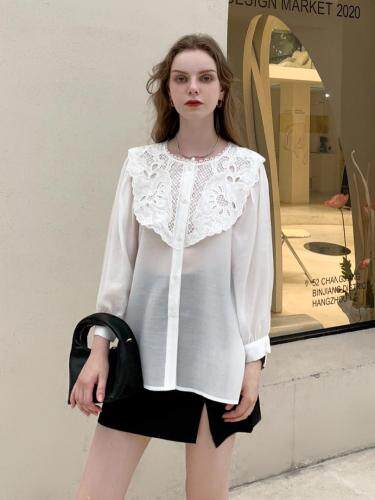 现货早秋新款花边衬衣，其它，捌样