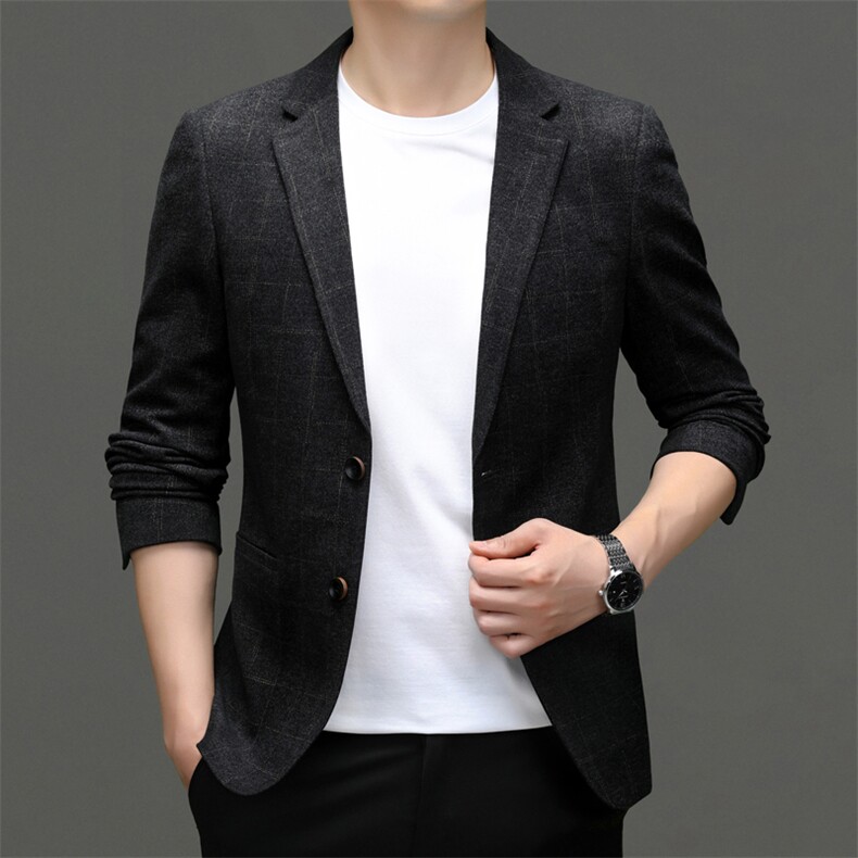 6625-1秋冬新款男士西服外套商务休闲男装P143图片