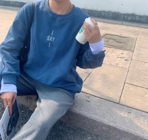 加绒磨毛厚卫衣,女装卫衣/绒衫,moiiy