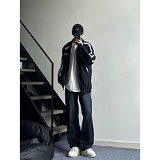 美式hiphop微渐变修身直筒牛仔裤控价68，男装牛仔裤，星座310A-4