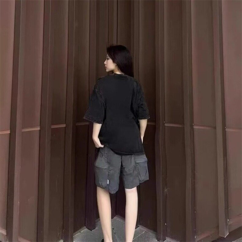 户外露营高端冰凉速干薄款工装短裤男士休闲裤夏季宽松美式五分裤,男装休闲裤,星座506A