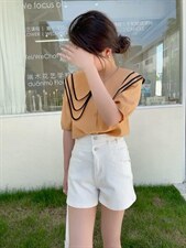 新款小清新小衫，其它，娇姿百合