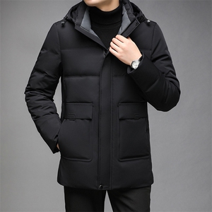 AN9838钱塘2020-3秋冬中老年男士商务休闲保暖连帽羽绒服外套P278图片