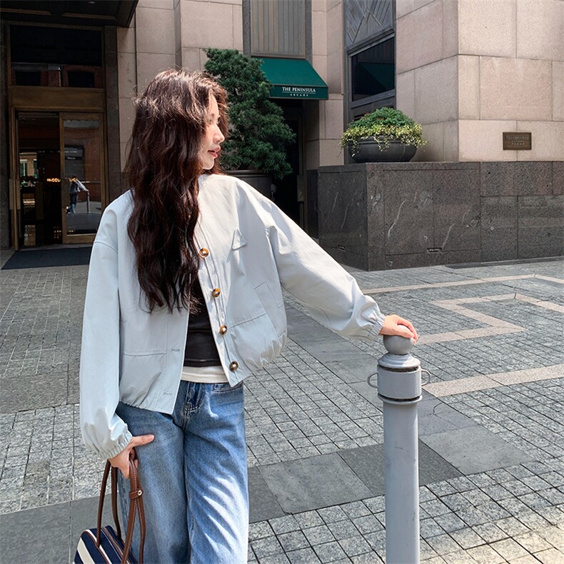 2026秋款夹克外套A1008P130K198,女装短外套,2D015