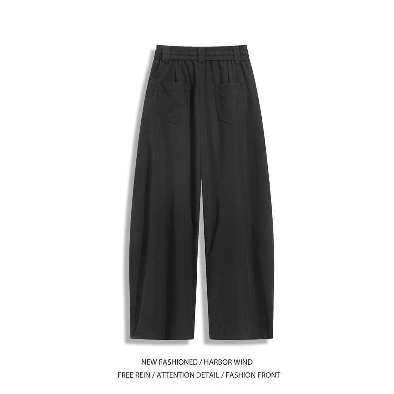 秋季新款褶皱解构拼接抽绳设计伞兵冲锋裤B315-K25307-特p42控78,男装休闲裤,电商B315