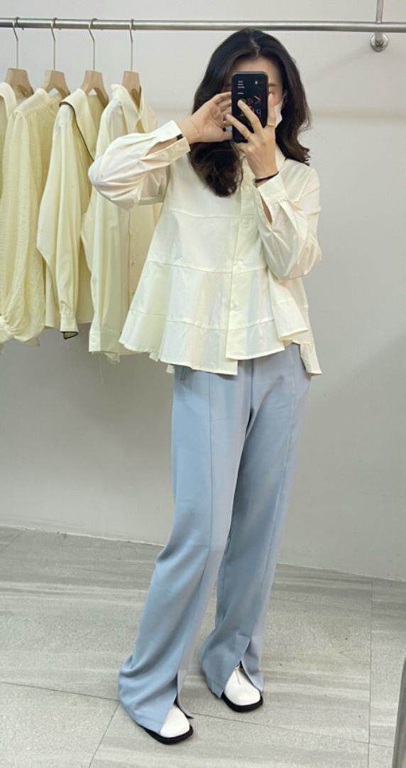 【现货】2022早春新款小众设计款韩式衬衫，女装衬衫，FMV(1F)