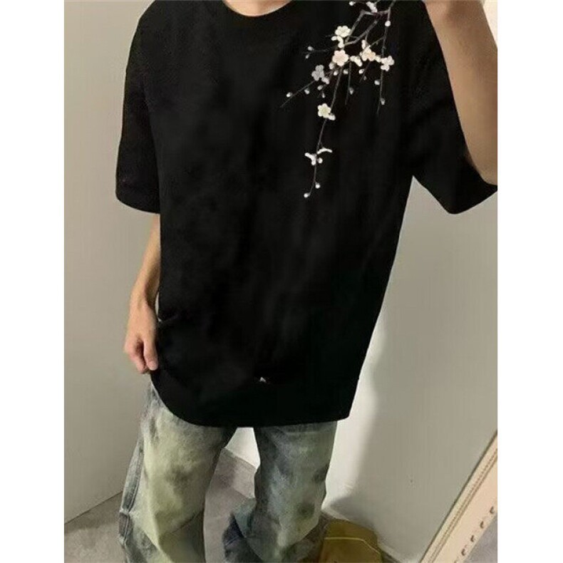 纯棉美式复古设计感短袖t恤男女夏季时尚百搭小众上衣服TC1479,男装T恤,星座1116A（原606A-3）