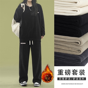 休闲运动套装宽松卫裤卫衣套装潮牌TZ819-常规特批98加绒特批118图片