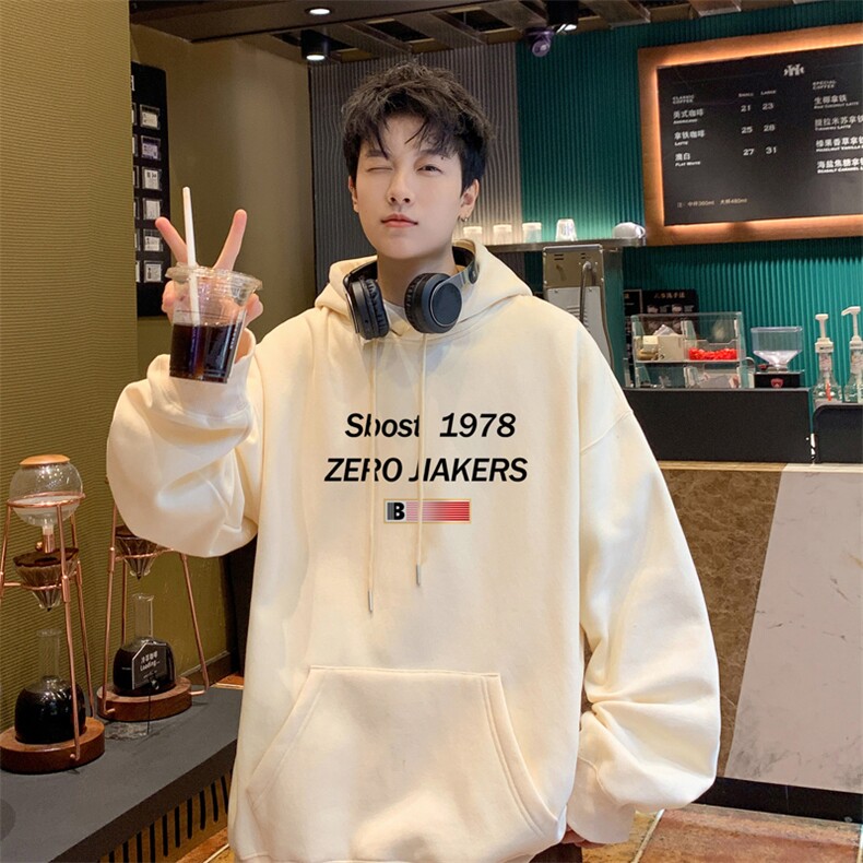 ！连帽圆领卫衣男装港风帽衫男LM179-P35,男装卫衣,电商B367