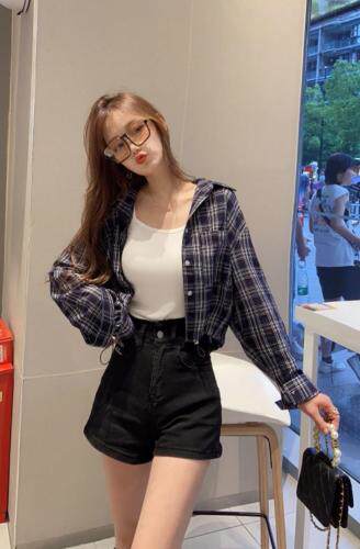 新款格子两件套，其它，秀丽一生