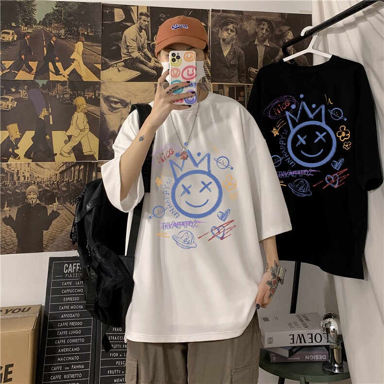 Q11180-P30春夏季七分袖t恤男大码五分袖男短袖中袖,男装T恤,电商A040
