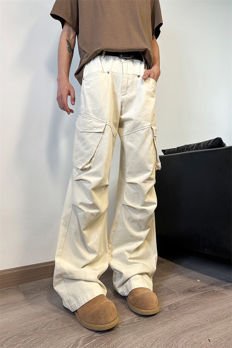 903-AK09-特65【89】S-3XL工装降落伞休闲裤！3,男装工装外套,星座903