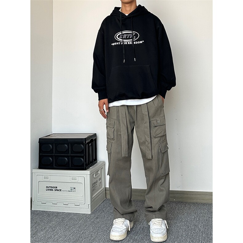 港风抖音品质休闲裤工装裤直筒裤长裤A014-DY2165-P65控88,男装工装外套,电商A014