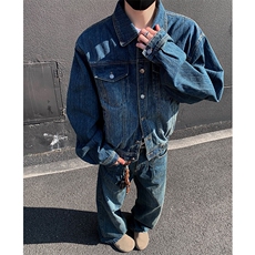 高品质重工做旧水洗牛仔套装牛仔裤310A-2TZ801套装p165上衣100，男装牛仔裤，星座310A-2