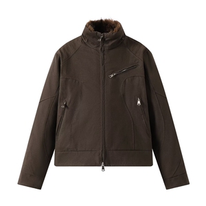 2025美式座山雕毛领棉服夹克男女冬季cleanfit工装外套MF364-P188