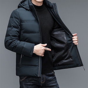 2023冬季新款80%白鸭绒连帽年立领保暖羽绒服外套 ZL003-P240图片