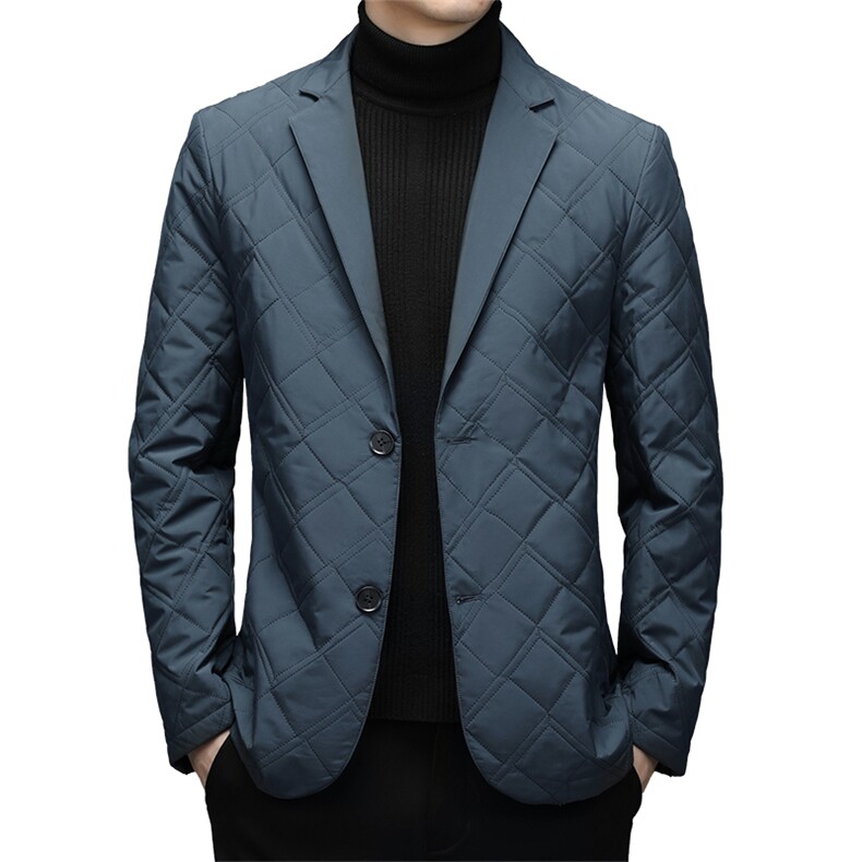 2023秋冬新款中青年男士棉衣西服领商务休闲外套SNNMF20232-P185,男装棉衣,电商B212（原钱塘6029）