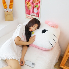 万美毛绒玩具 KT猫抱枕