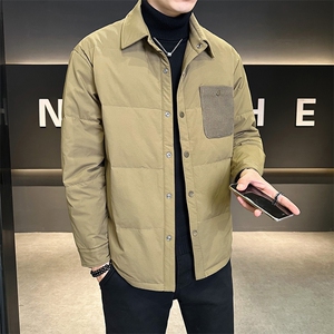 有报告 新标90绒 轻薄款冬季男士羽绒服 A313-Y135560-P215图片