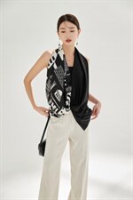 M&VC7201夏季新款设计师作品挂脖上衣，其它，M&VC