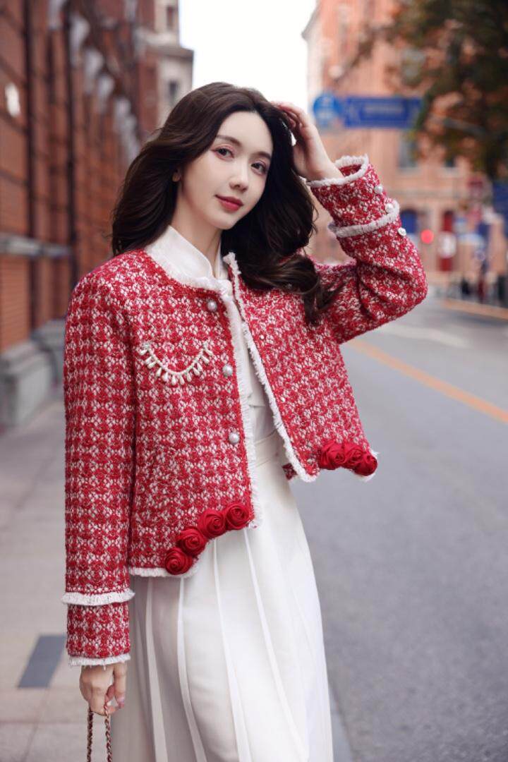 90绒小香风羽绒服，女装羽绒服，卡西姆