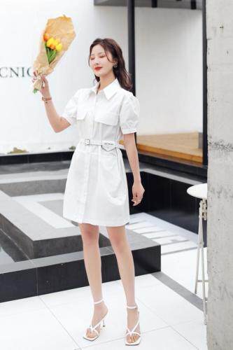 8813款时尚大方连衣裙，女装连衣裙，英利伊人