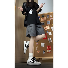 904-2-XKZ330-p35特控49夏季开叉宽松户外短裤男女运动五分子爆！，男装休闲裤，星座904-2