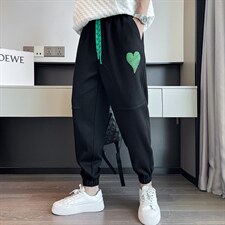 发泡品质货立体裁剪男士300克复合面全棉束脚宽松卫裤B226-610，男装休闲裤，电商A210