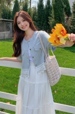 夏装新款！大量现货！牛仔上衣半身裙两件套2C133-8919P160K228，女装套装/套裙，2C133