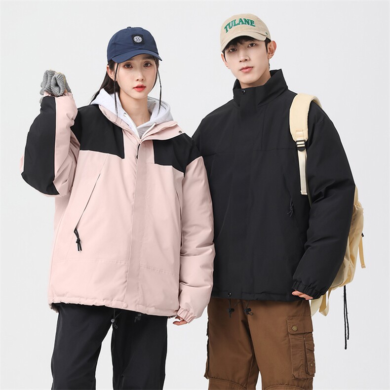 户外冲锋衣加绒加厚棉服外套潮牌北面jeep系列A068-FDM15-TP80,男装夹克,电商A068