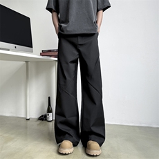 春夏秋哈伦九分男裤潮牌垂感西装裤子男士休闲西裤XZ052-P45，男装西裤，星座308B-1