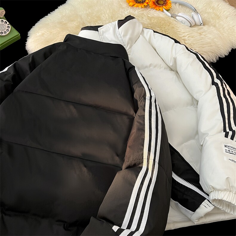 2025小牛津覆膜面料白杠冲锋棉衣棉服棉袄面包服G1607-P75,男装棉衣,星座207