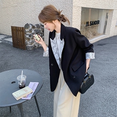 原创2025春季新款蕾丝拼接西装外套2C053款号797批145控218，女装短外套，2C053