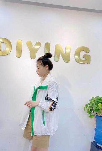 夏季新款撞色拼接防晒衣，女装，帝瀛 DY